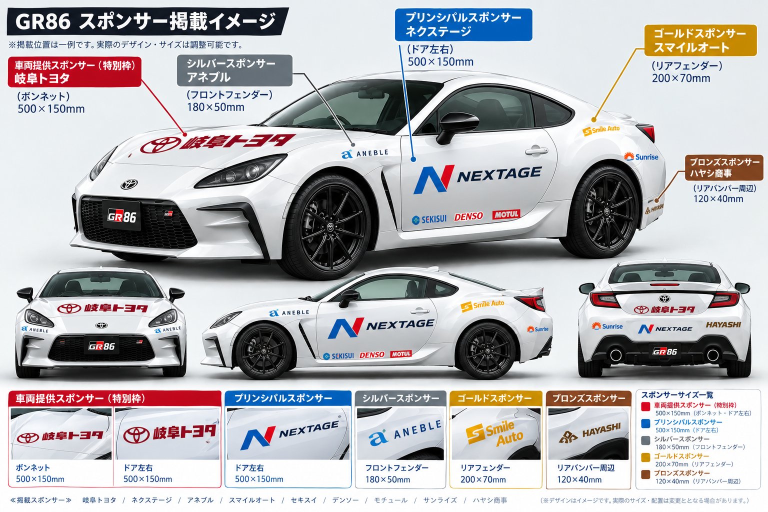 GR86 スポンサー掲載イメージ